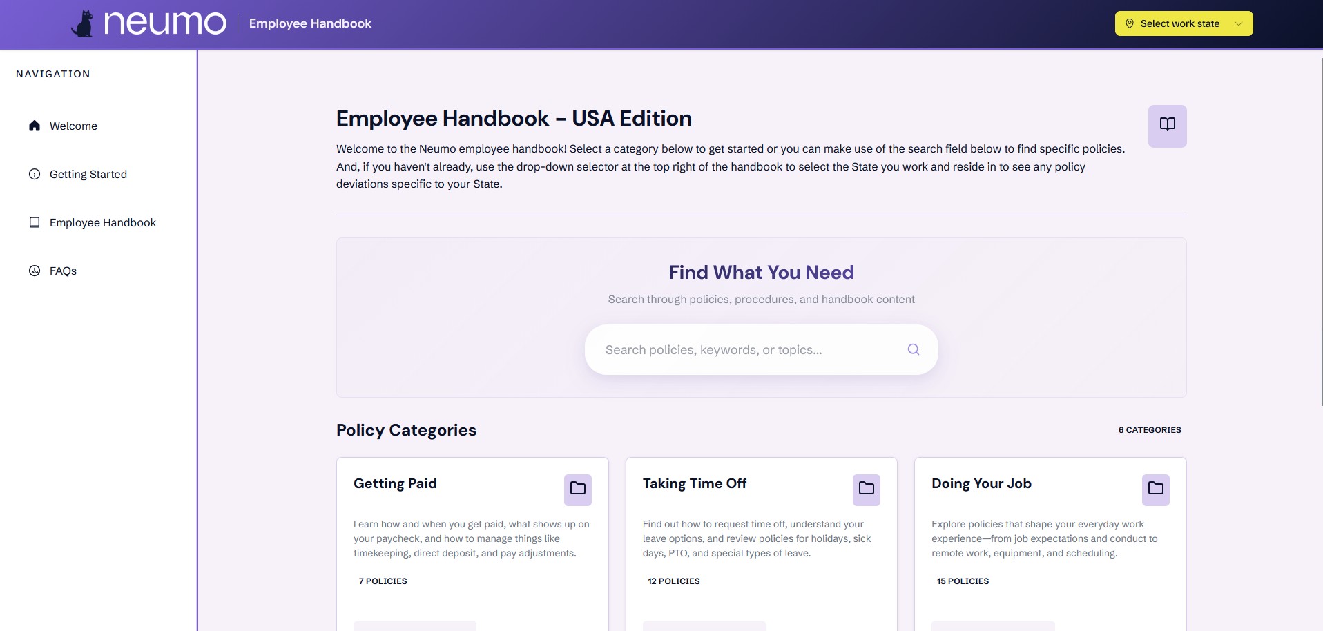 Digital Employee Handbook